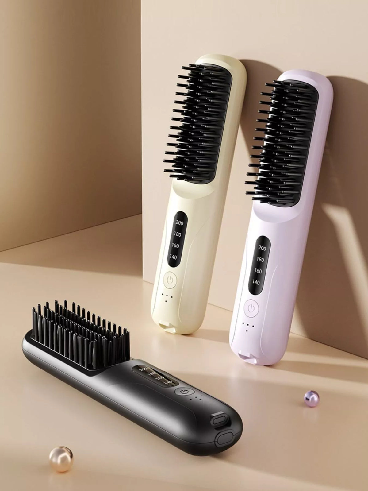 Khaki straightening comb color