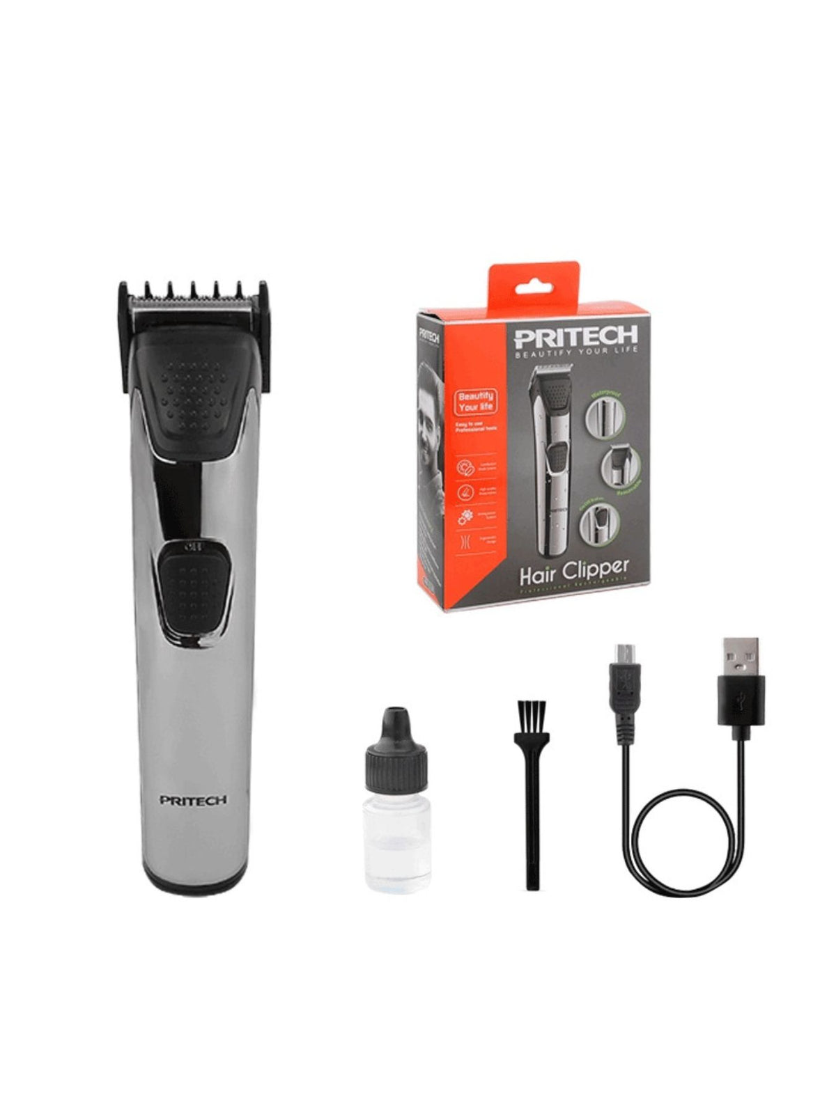 Hair clipper side profile
