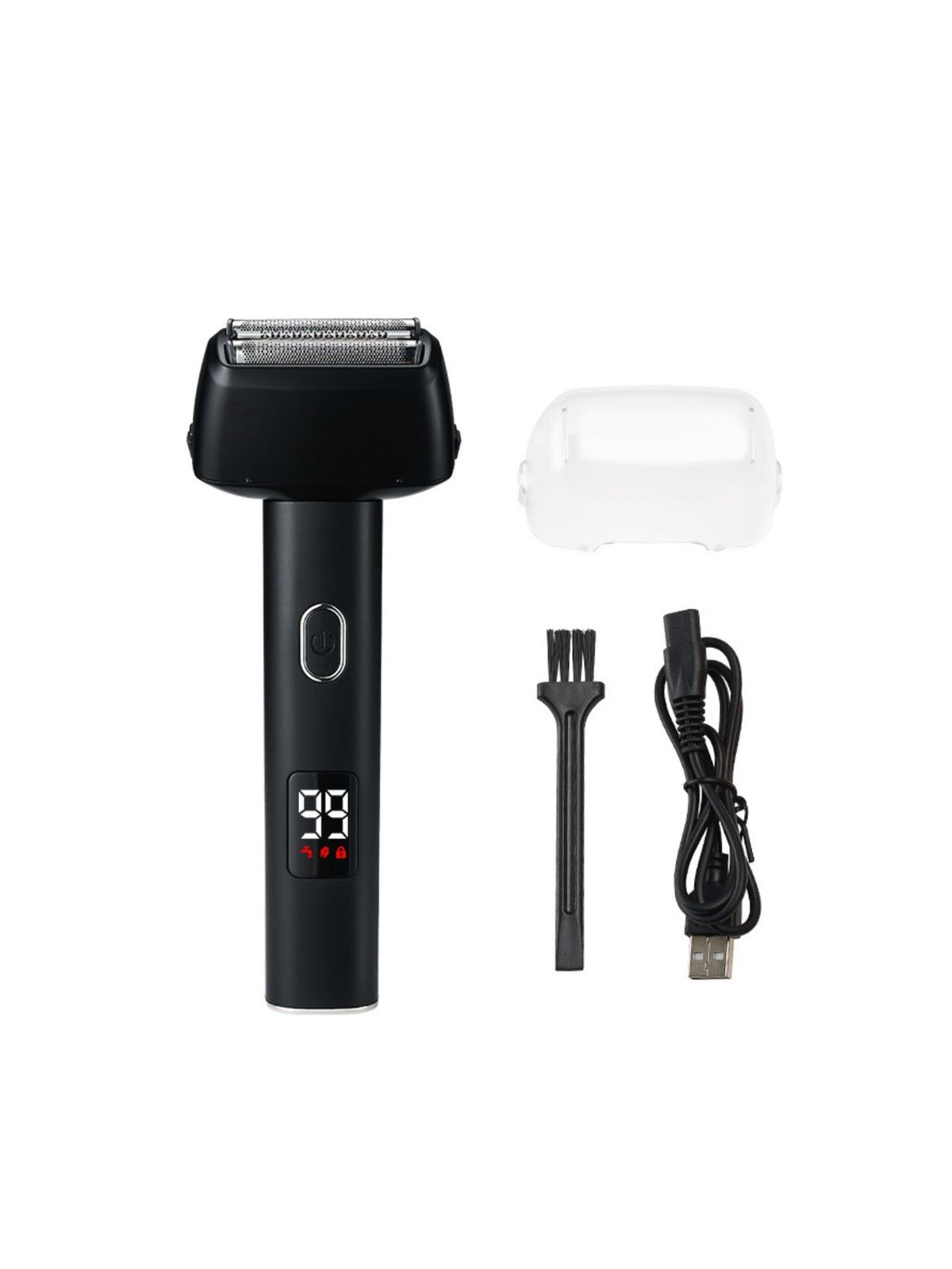 Waterproof foil shaver body detail