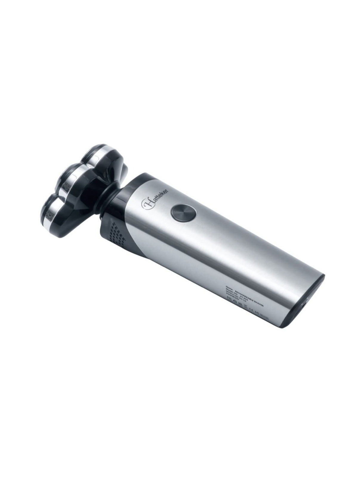 Cordless electric shaver charging view