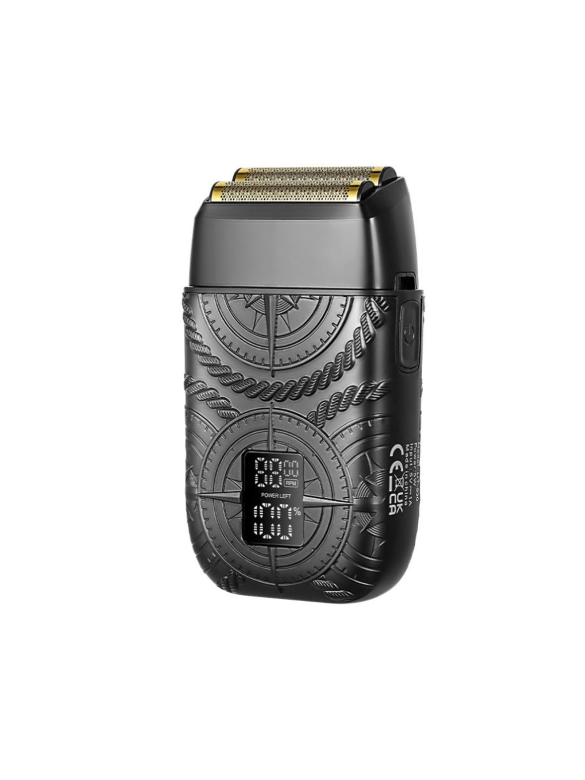 Foil shaver black angle view