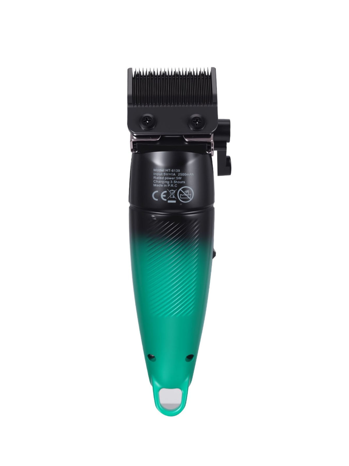 Cordless clipper charging by cable