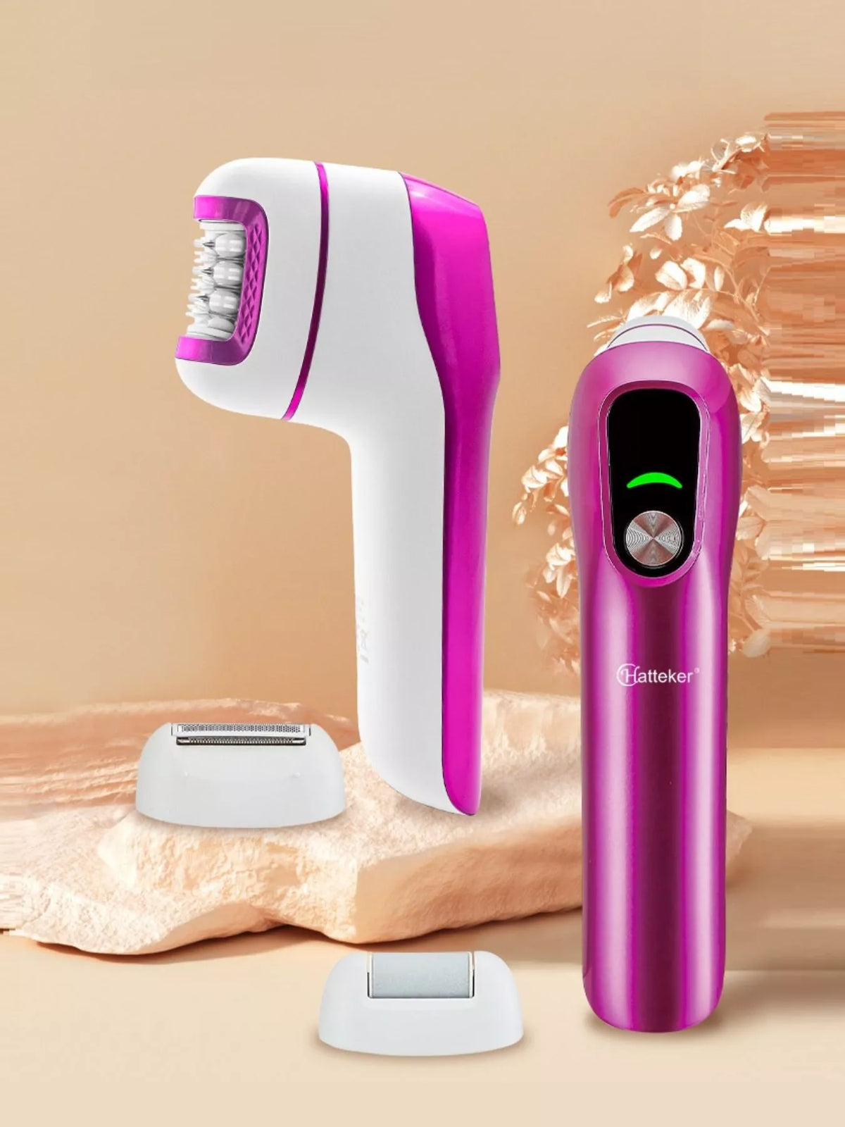 Epilator head close up