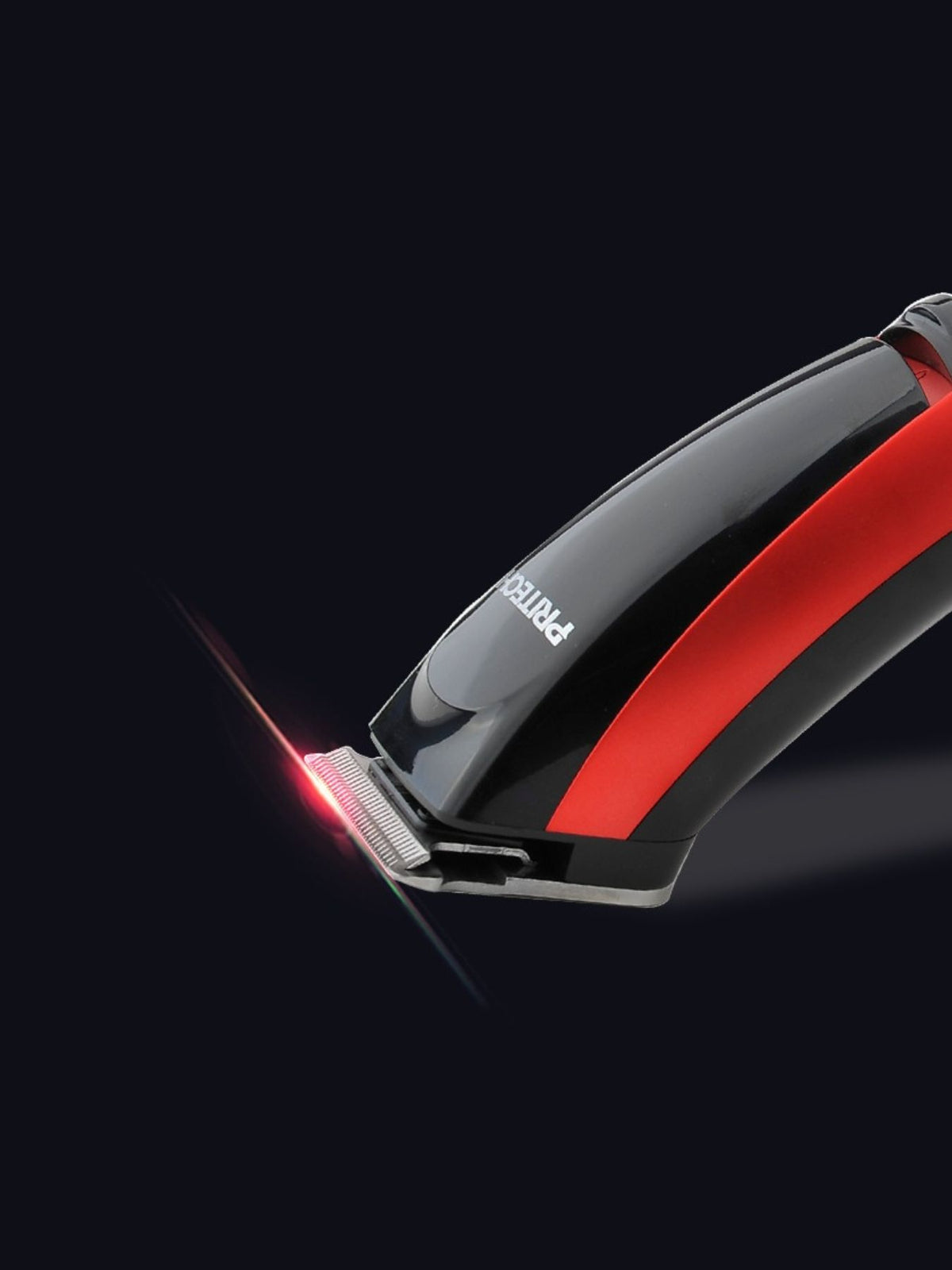 Hair clipper dark gray color view