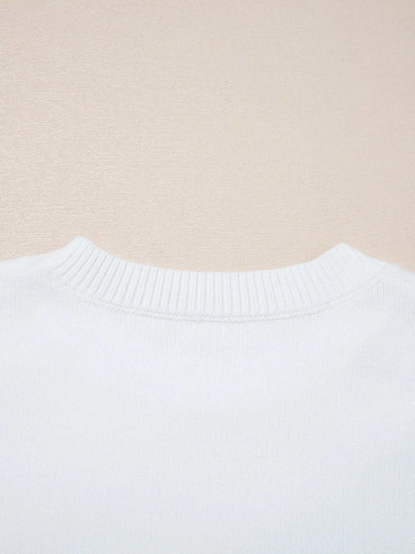 Western Boots Horseshoe Star Knit Crew Neck Sweater - Fashorio