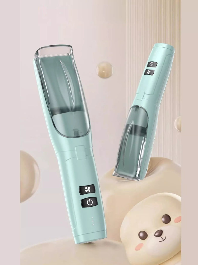 Low noise hair clipper in gum leaf color
