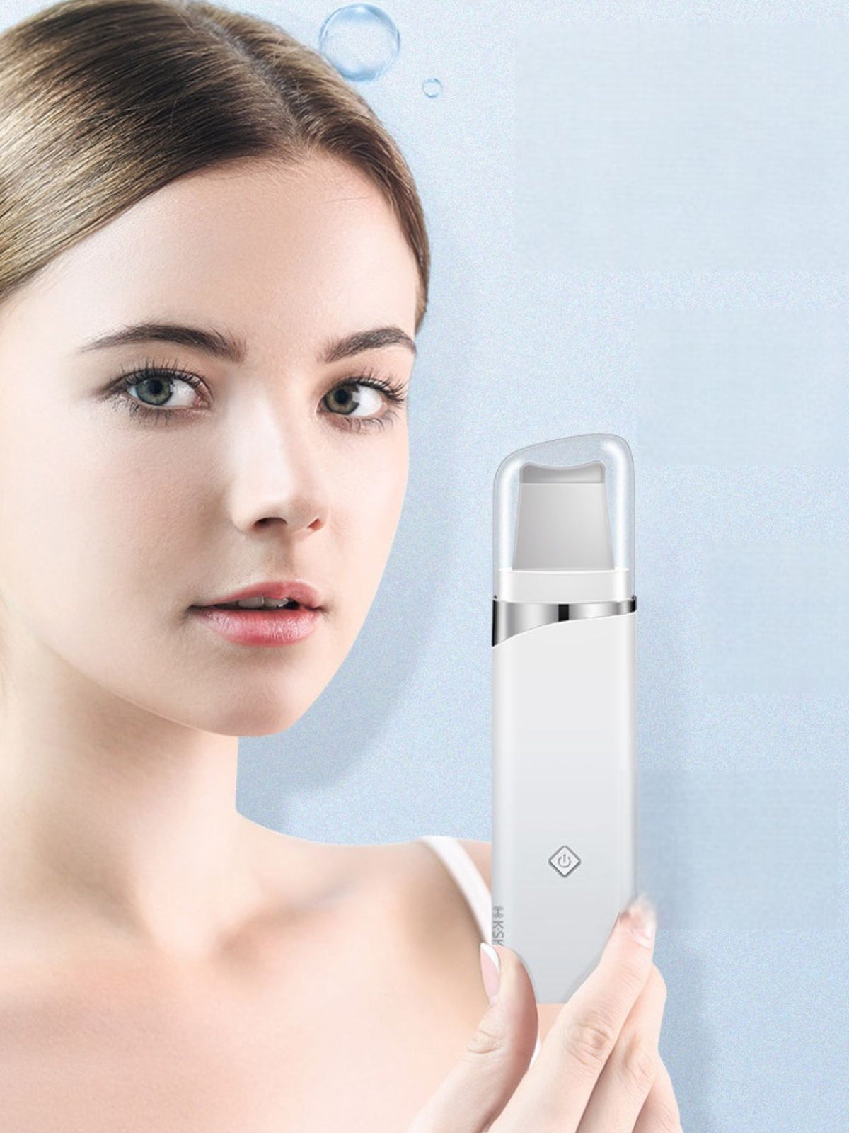 Blackhead extractor suction tip close up