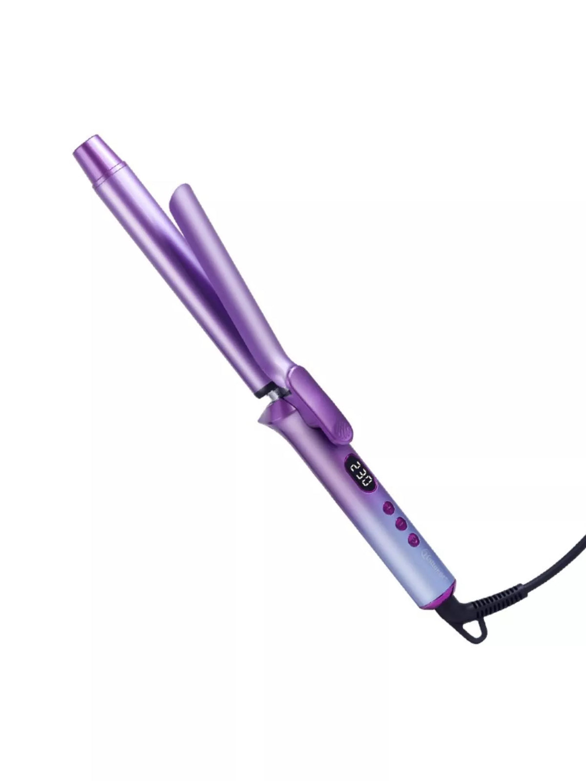 Curling iron styling curls