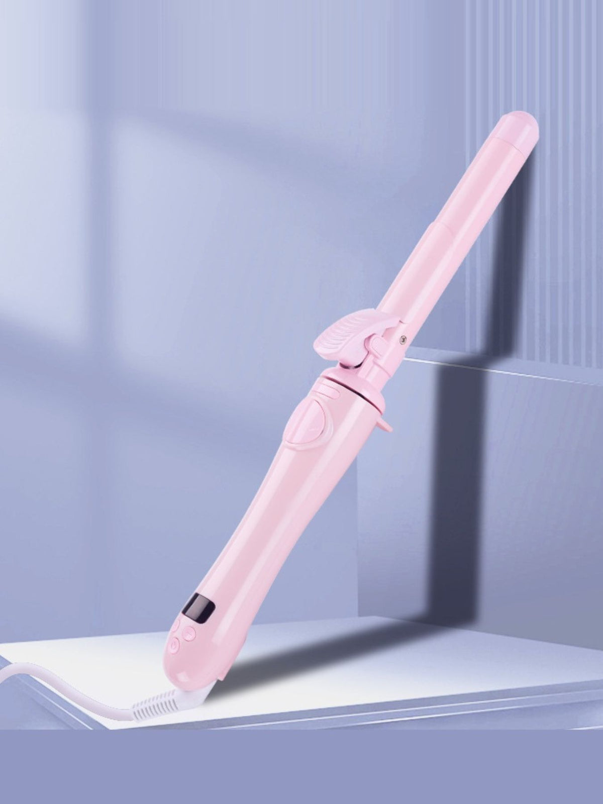 Fast heating curling iron packaged