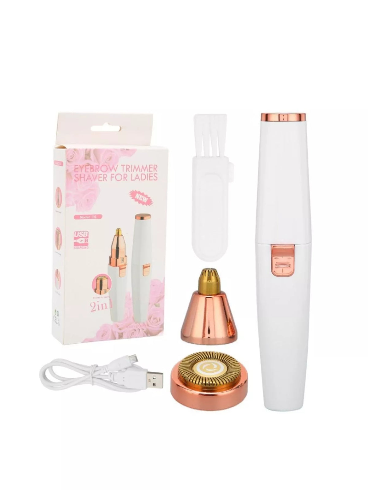 Portable epilator size comparison