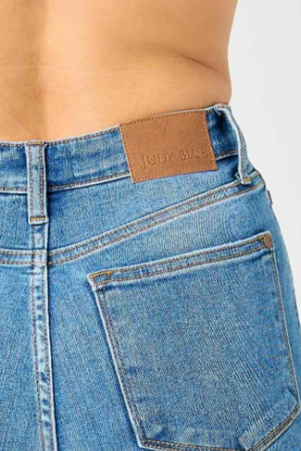 Judy Blue Full Size High-Waisted Classic Flare Jeans Plus Size - Fashorio