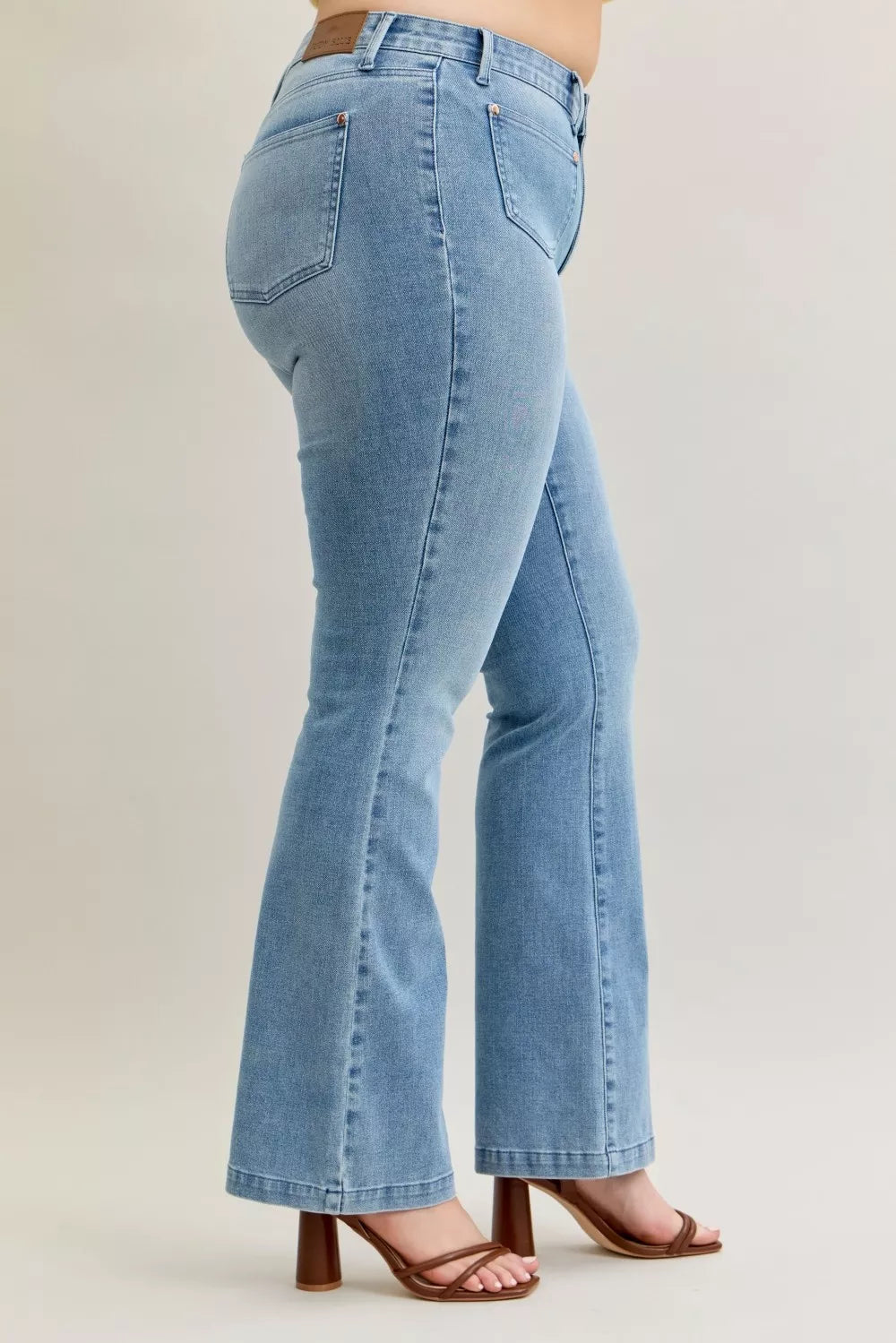 Judy Blue plus size bootcut jeans view