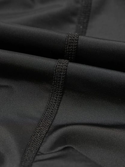 High Waisted Drawstring Swim Shorts - Fashorio