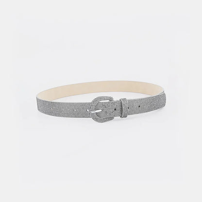 Sequin PU Leather Belt - Fashorio