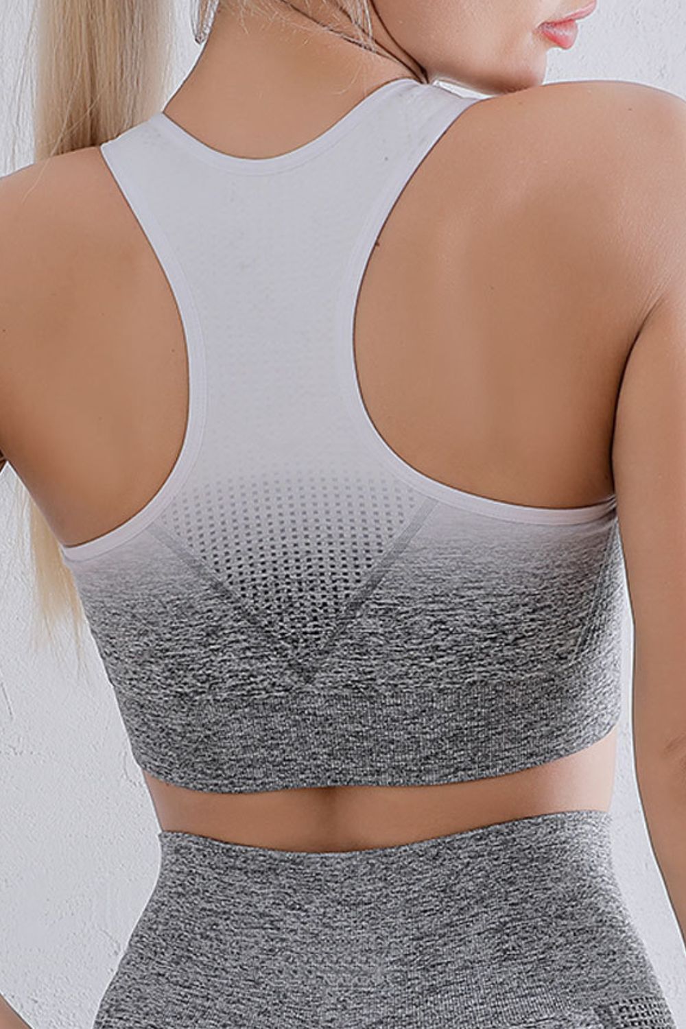 Gradient Racerback Sports Bra - Fashorio