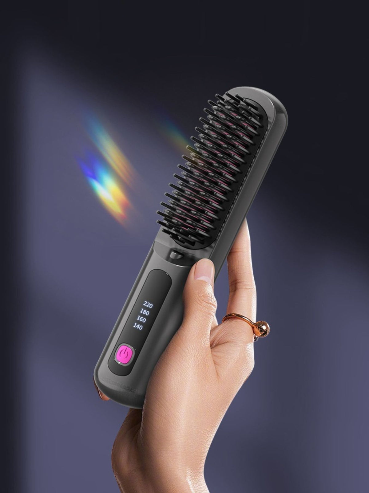 Straightening comb white color option