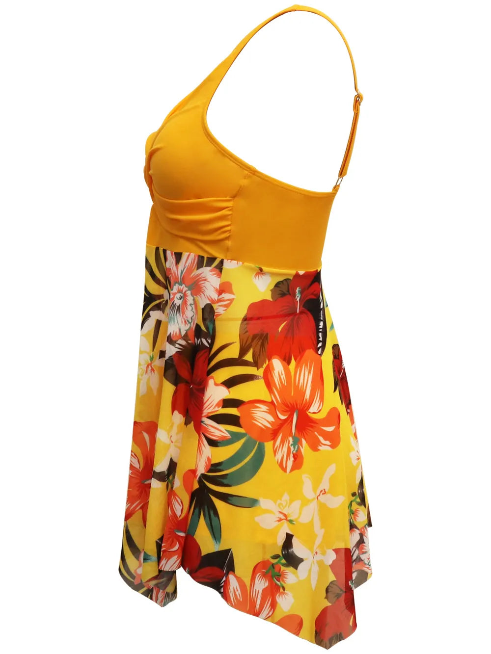Wide strap swim set styling