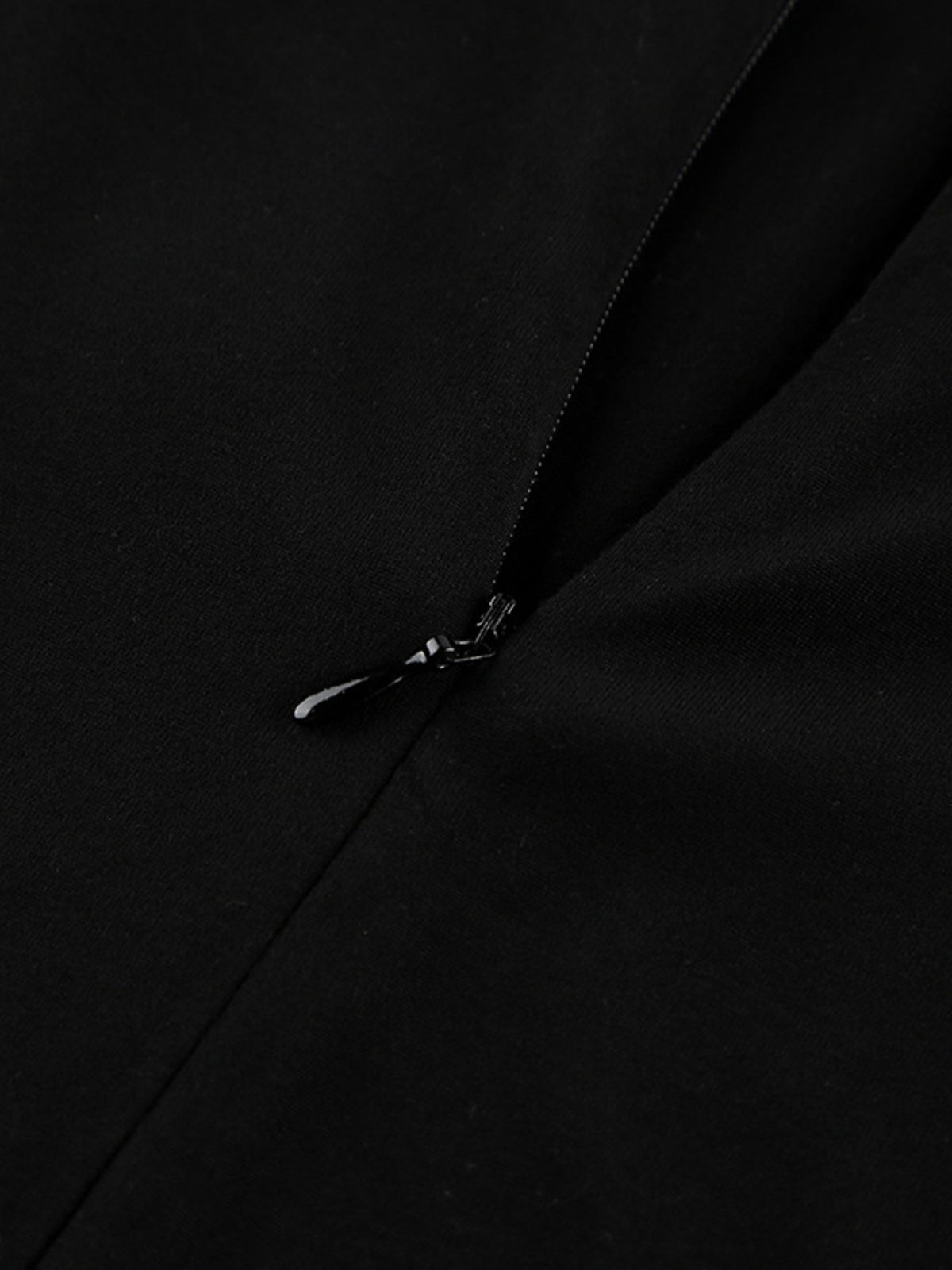 Backless Turtleneck Long Sleeve Maxi Dress full length view