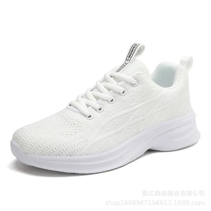 Breathable Mesh Lace Up Athletic - Fashorio