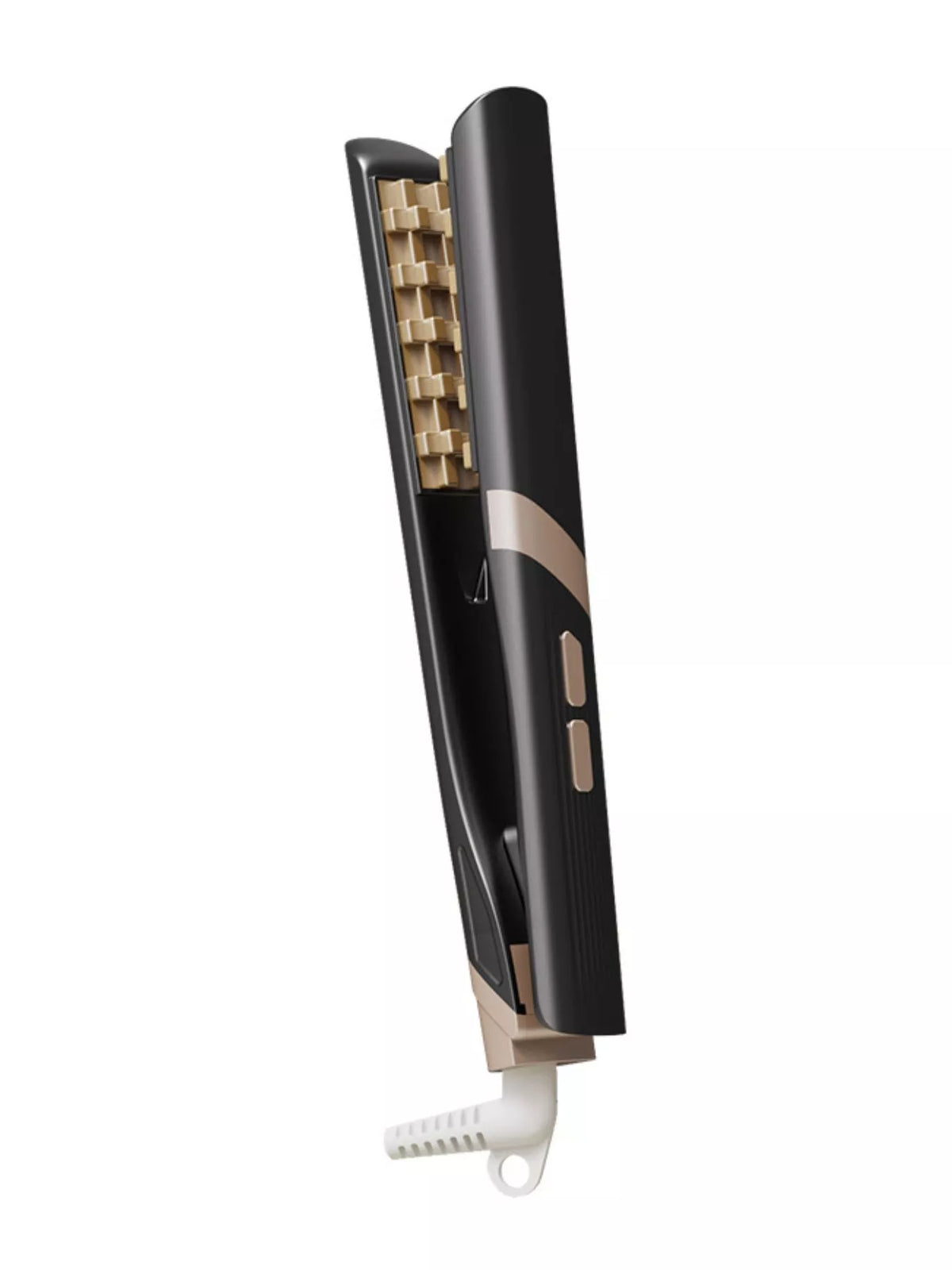 Curling iron side profile