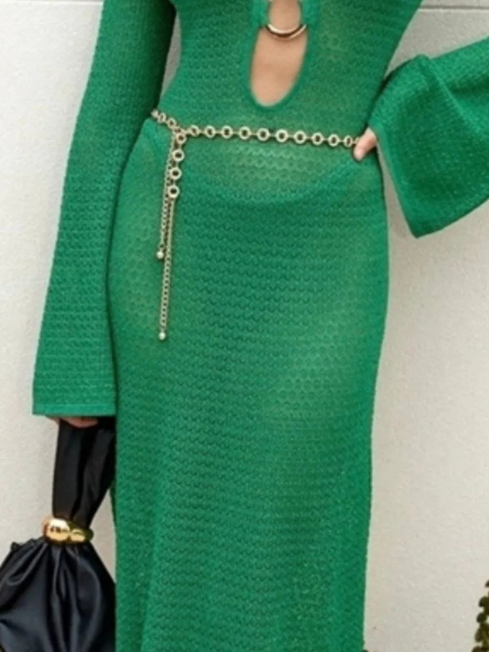 Flare sleeve cover up dress shoreline styling