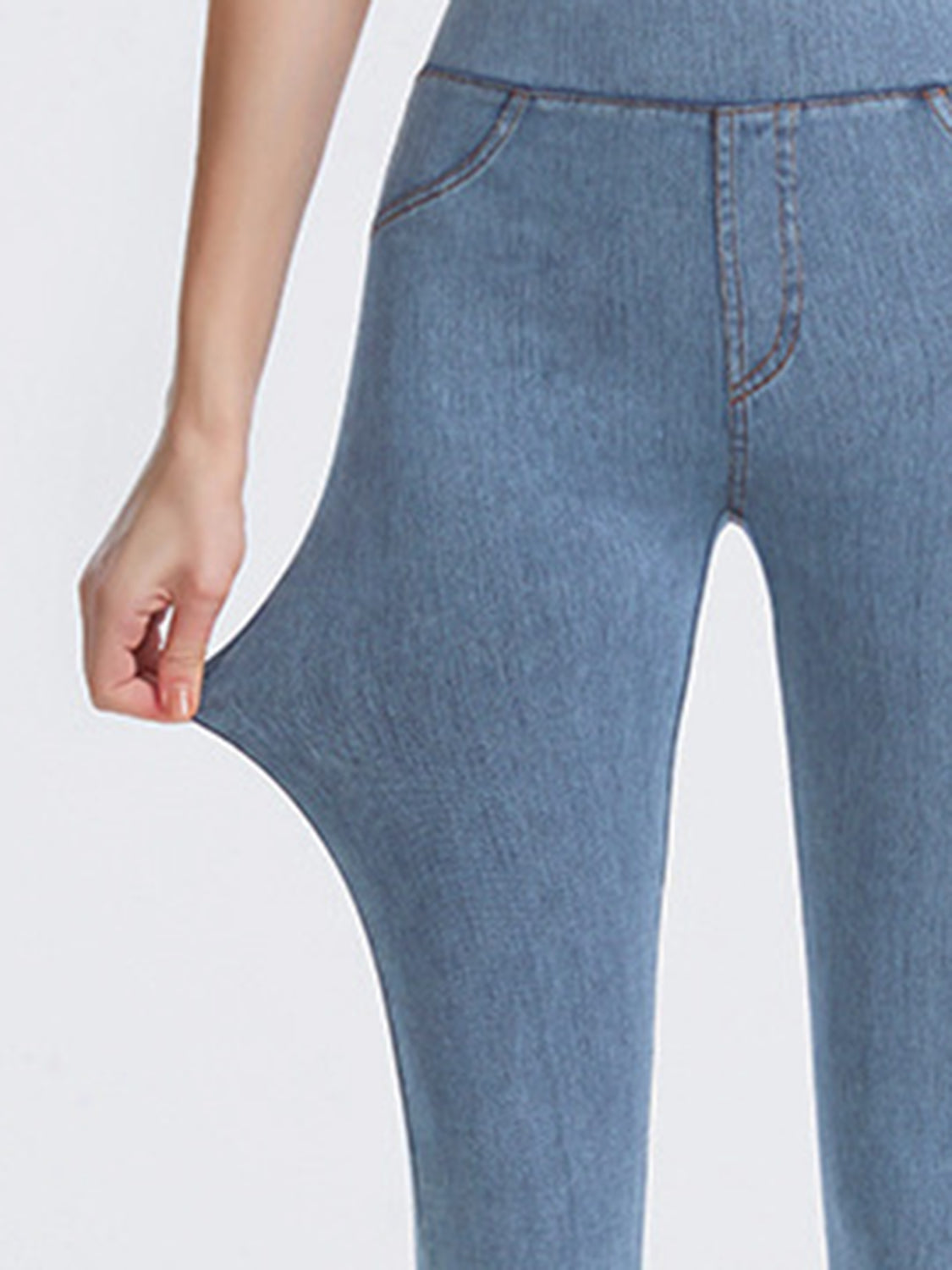 Sports leggings worn view