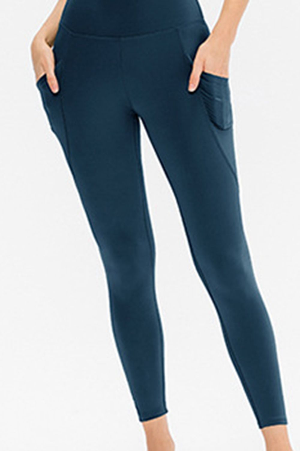 High waist leggings back view