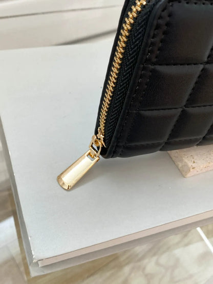 PU Leather Solid Color Wallet - Fashorio