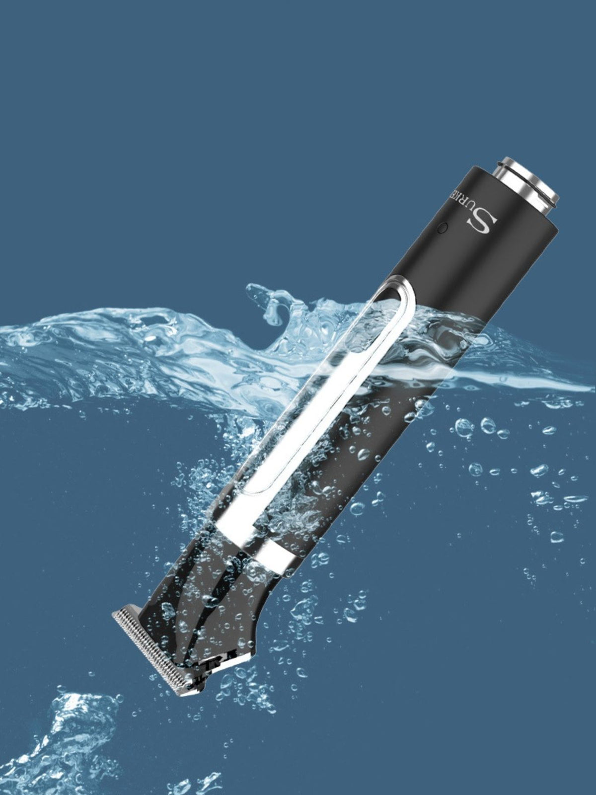 Waterproof epilator used in the shower