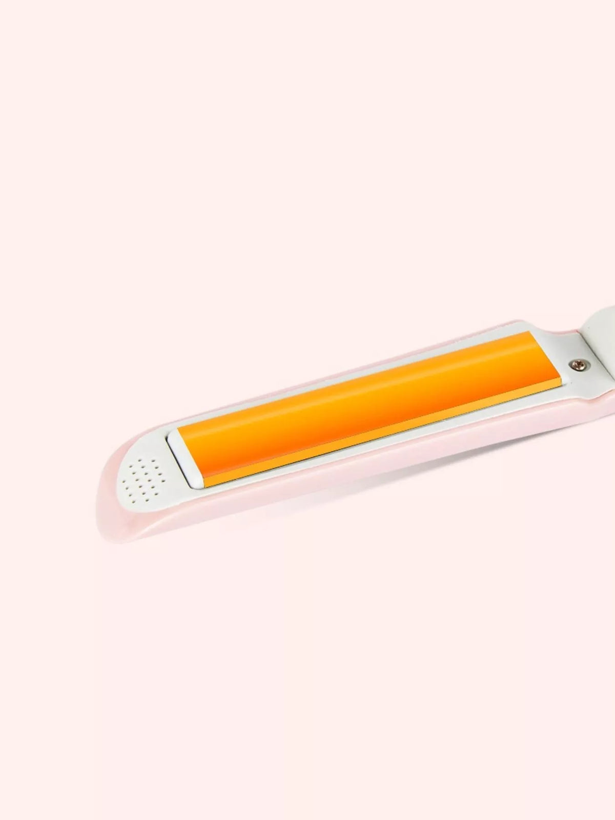 Hair straightener styling hair