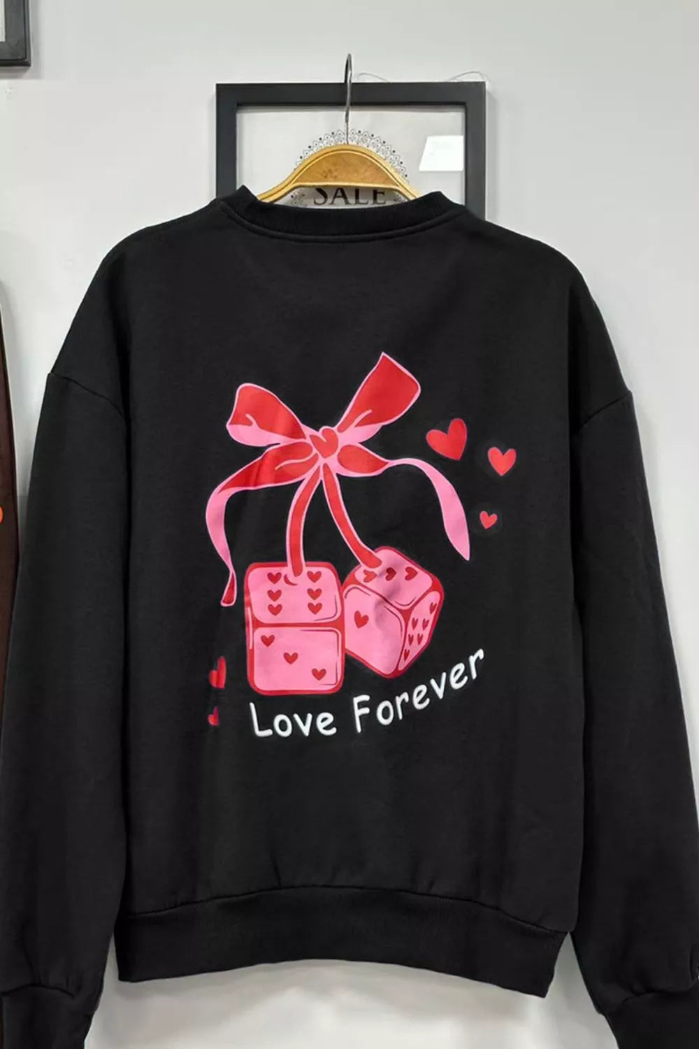 Round Neck Sweatshirt and Joggers Set, view 8