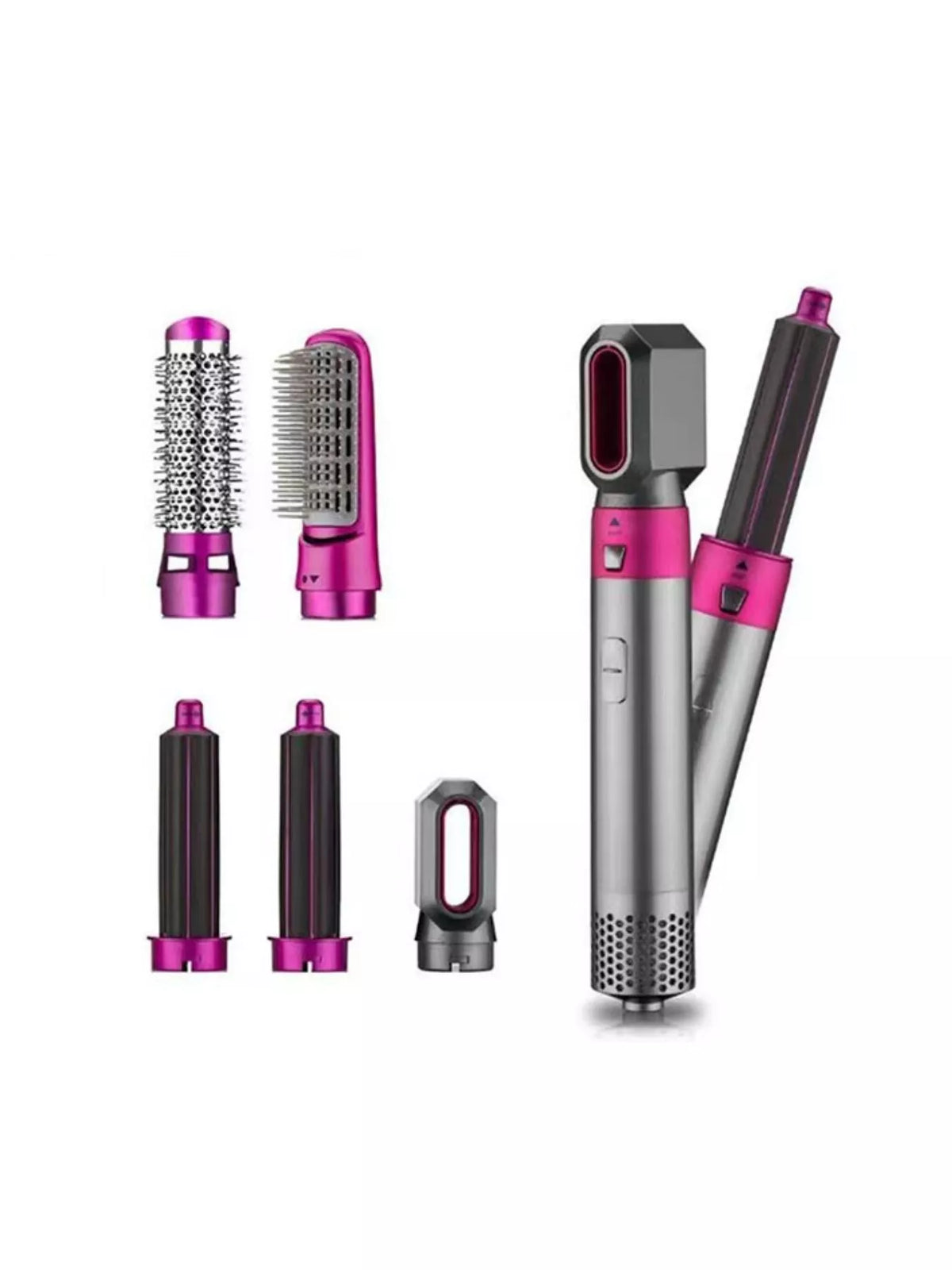 Interchangeable curling iron wand set full view