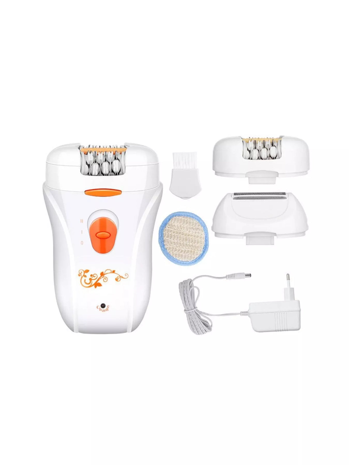 Waterproof epilator rinsing under water