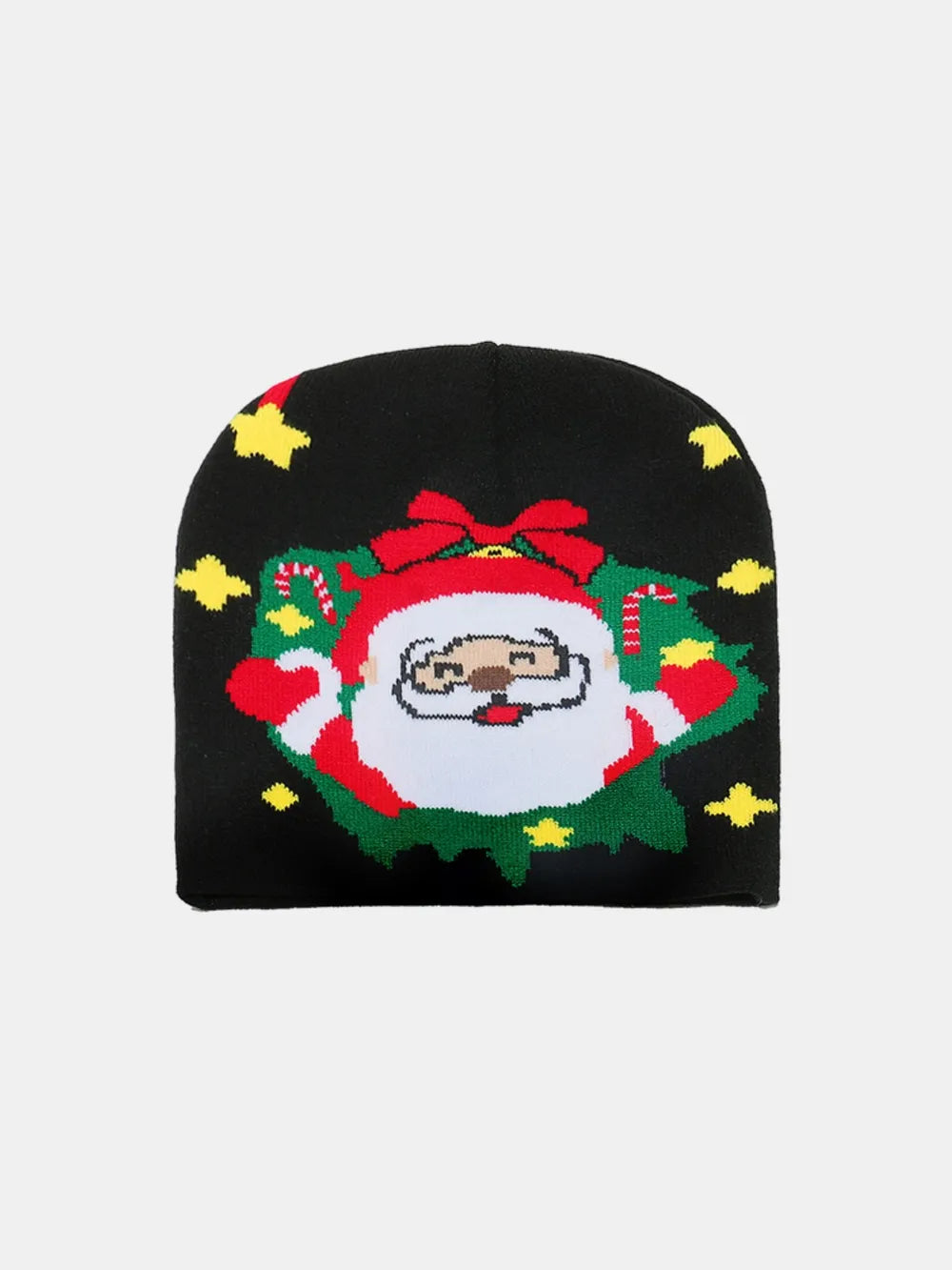 Christmas Pattern Knit Hat Style C One Size - Fashorio