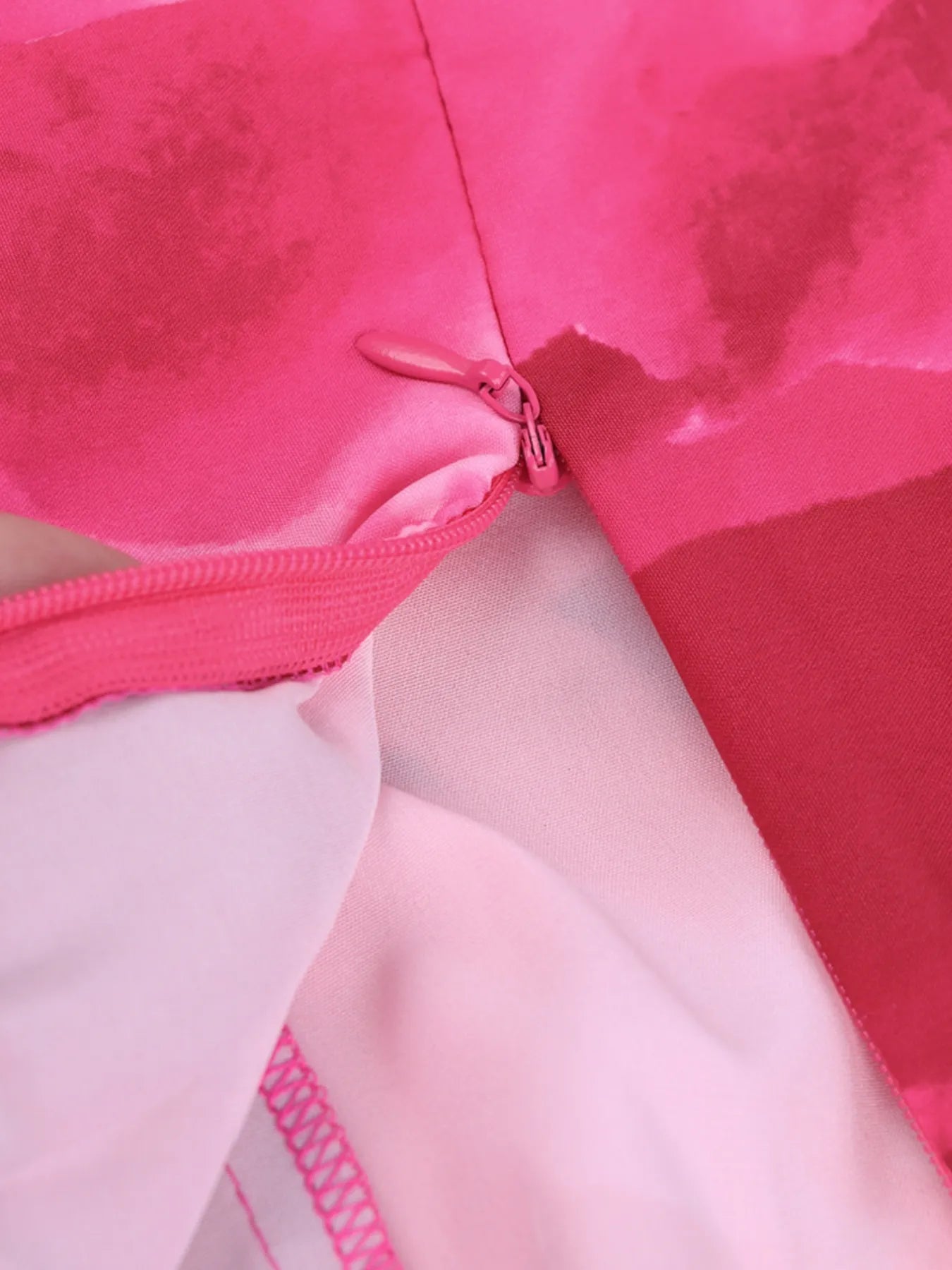 Floral Print Square Neck Wide Leg Jumpsuit - Fashorio