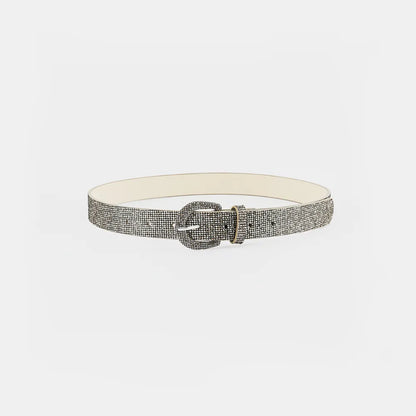 Sequin PU Leather Belt - Fashorio