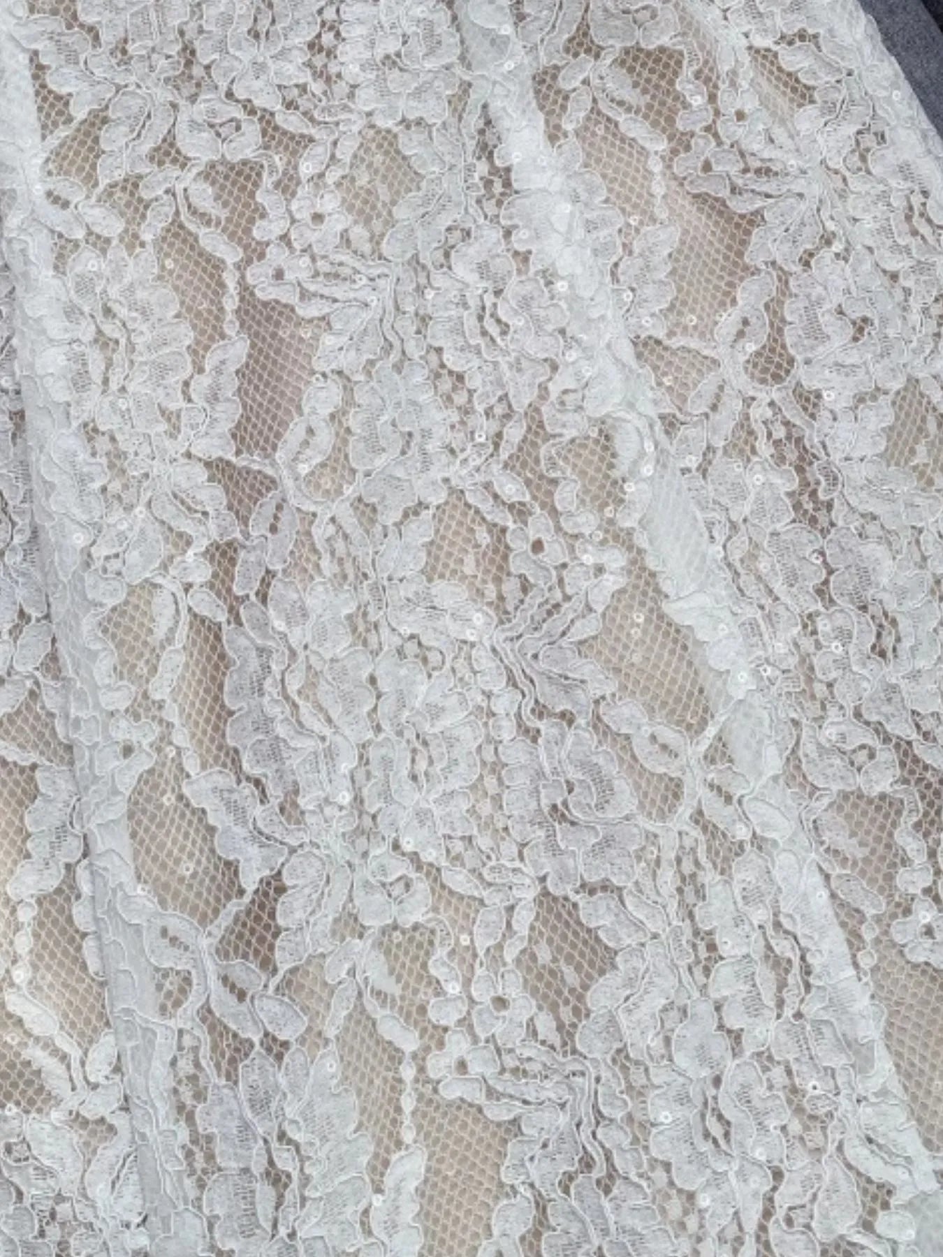 Lace Snap Down Top and Skirt Set - Fashorio