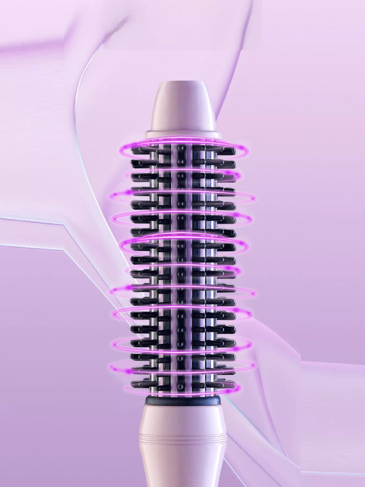 Hot air brush control buttons