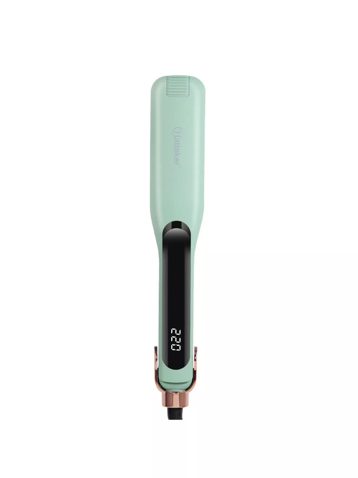 2 in 1 hair straightener angled view