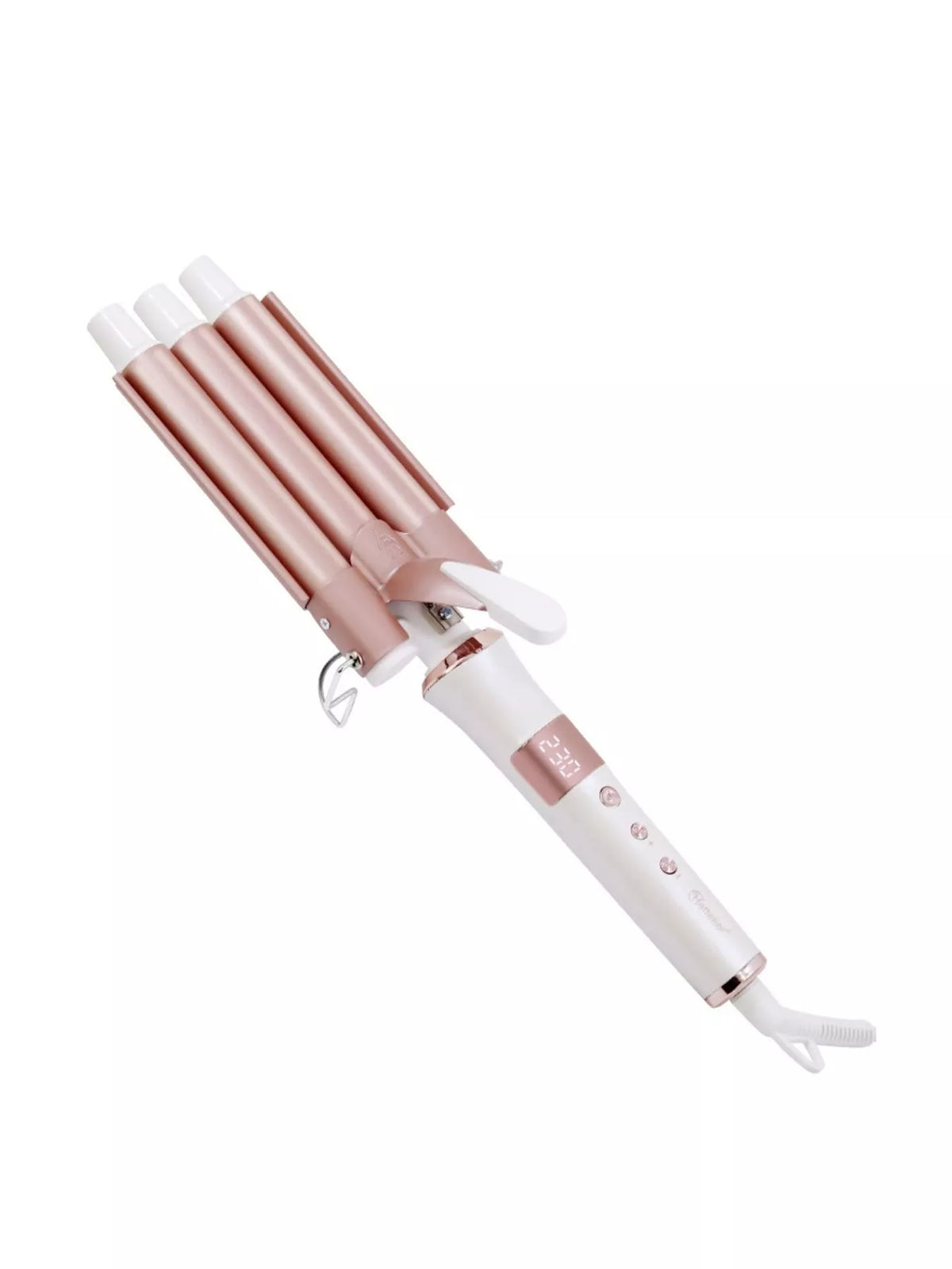 Curling iron barrels top view