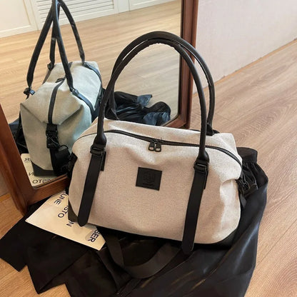 Contrast Travel Bag - Fashorio