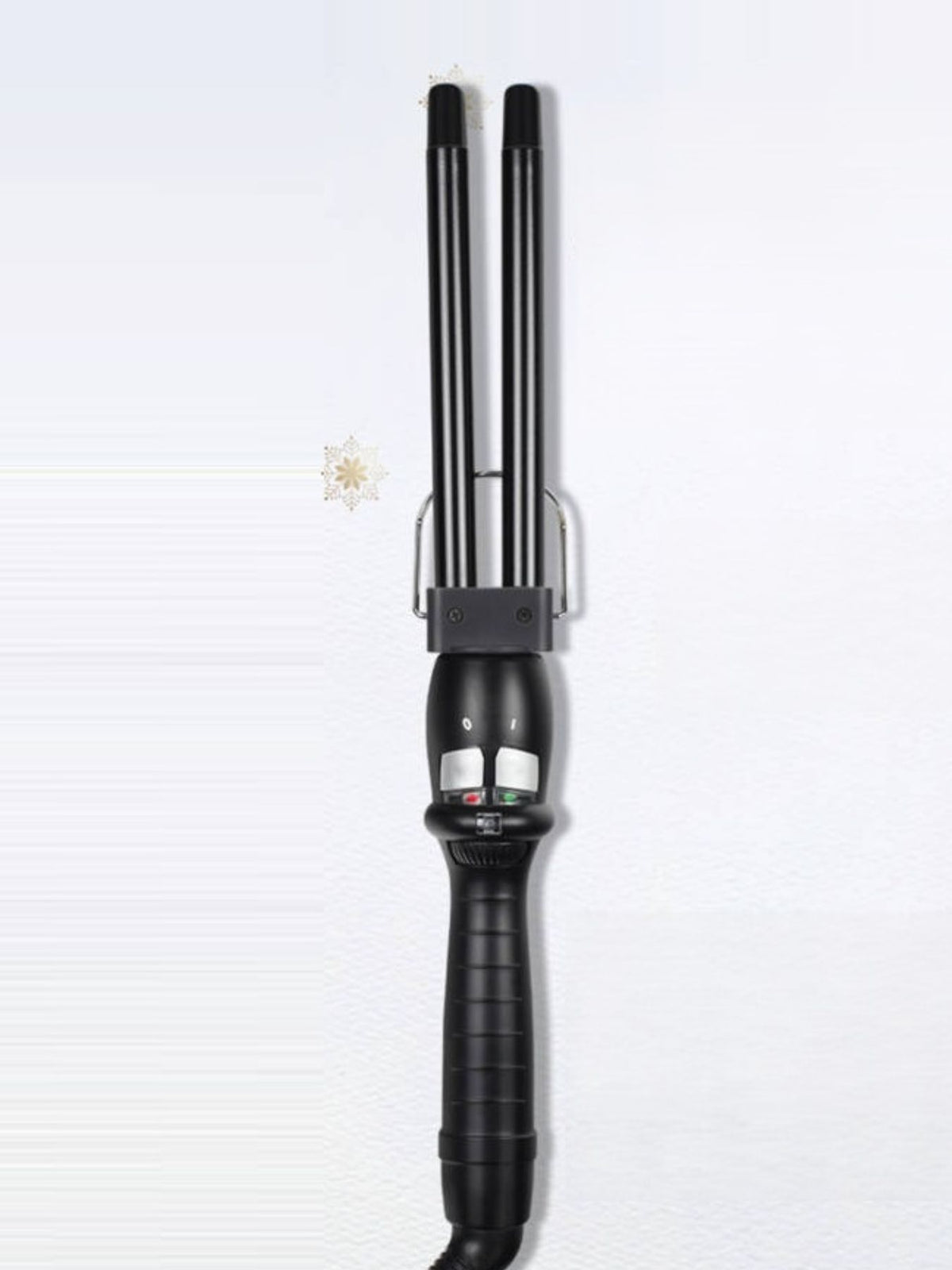 Curling iron barrel close up
