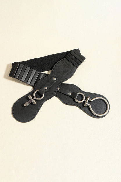 PU Leather Zinc Alloy Buckle Belt - Fashorio
