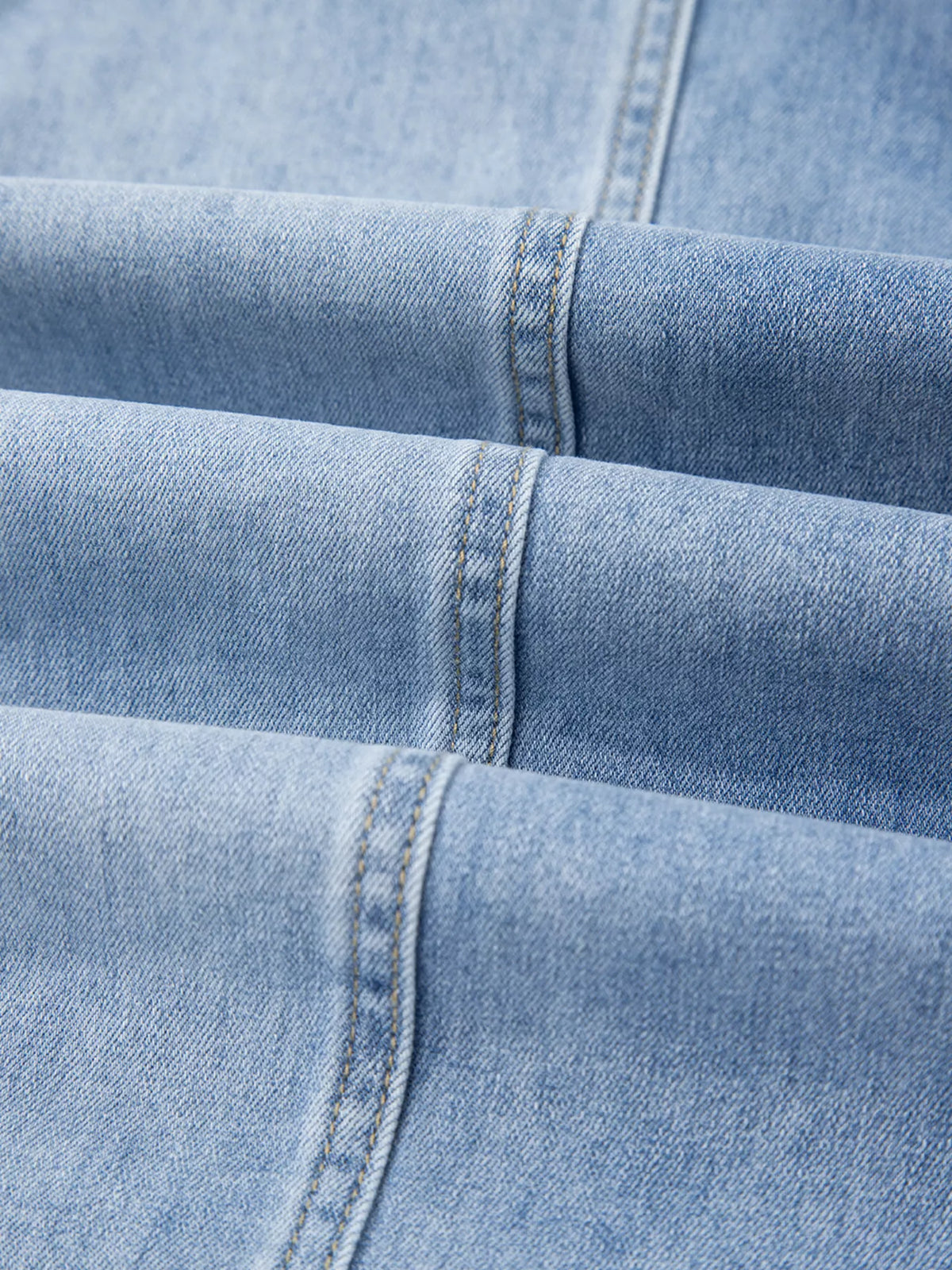 Wide Leg Drawstring Raw Hem Denim Jeans, view 12