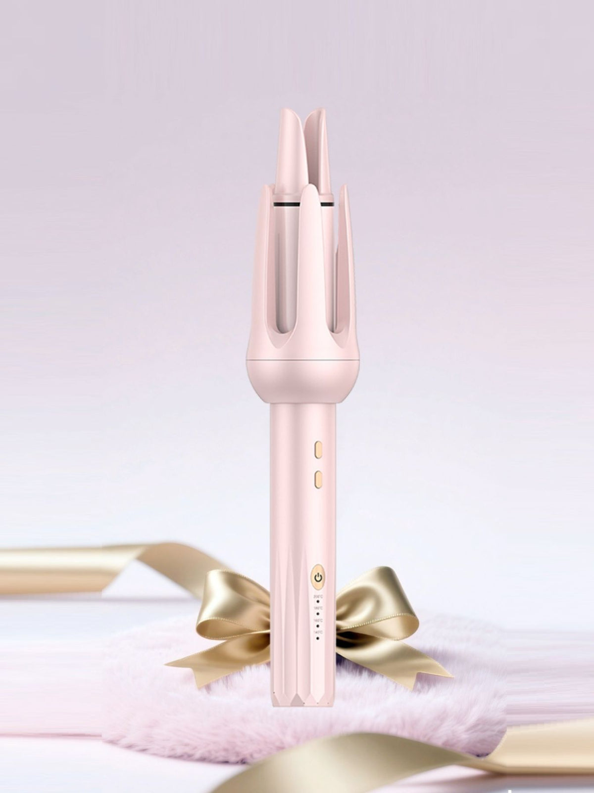 Automatic curling iron in pink