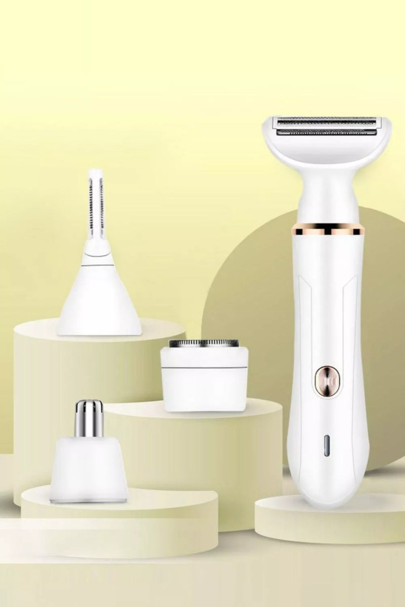 White electric epilator front view