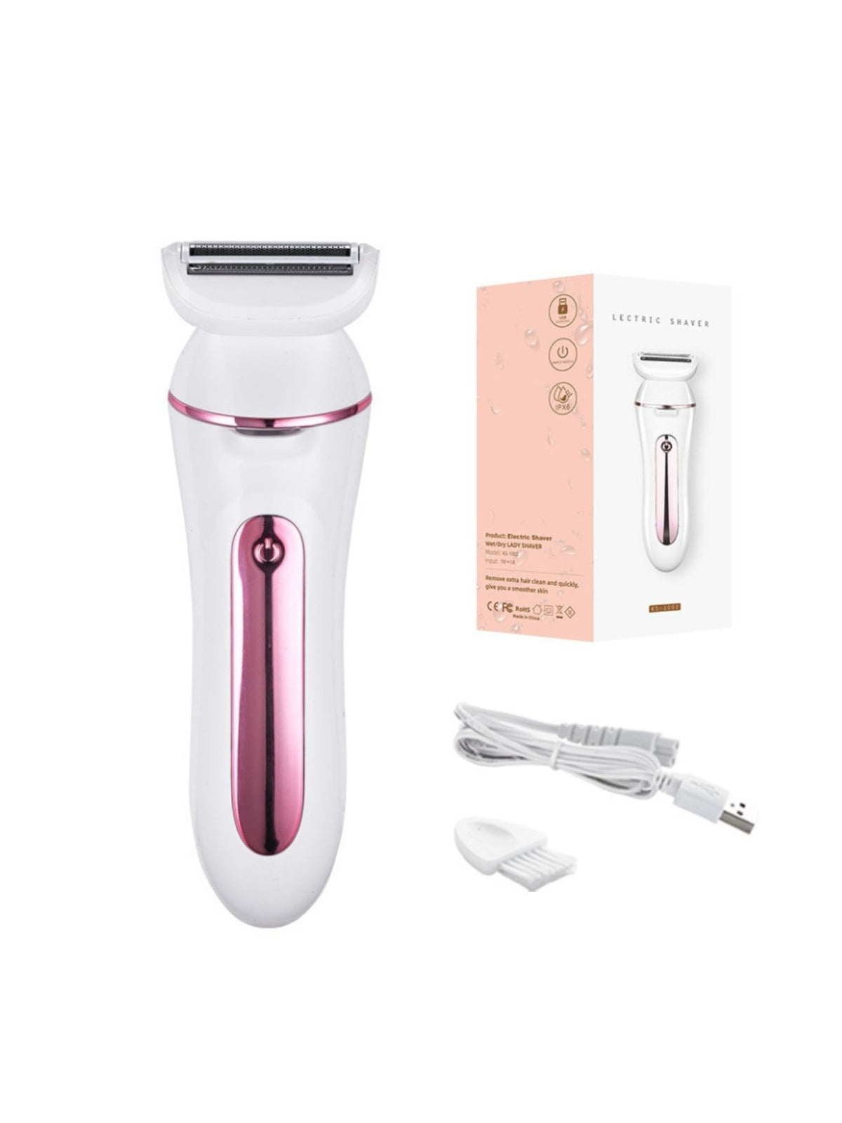 Epilator control button detail