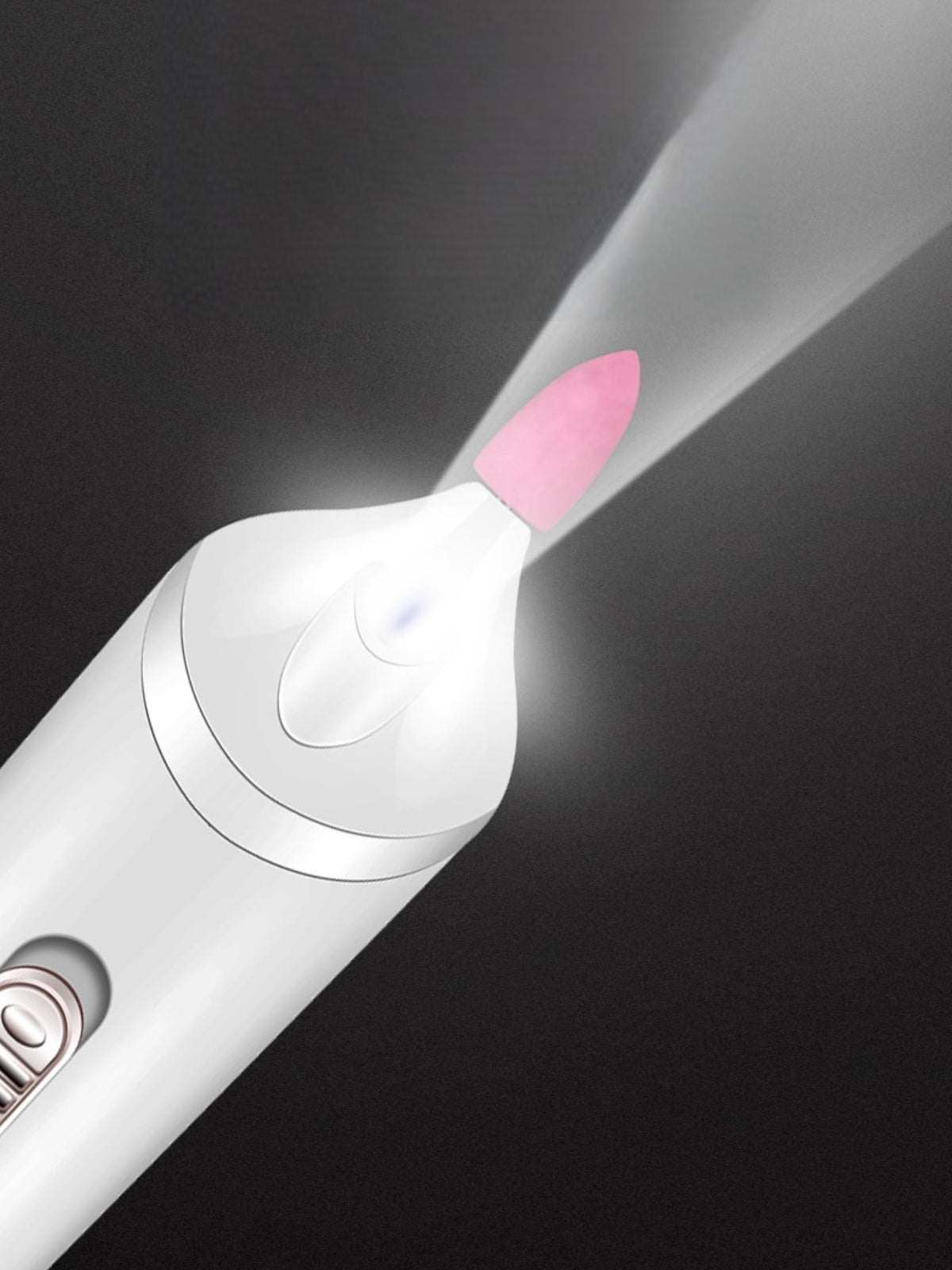 Nail buffer used on nails