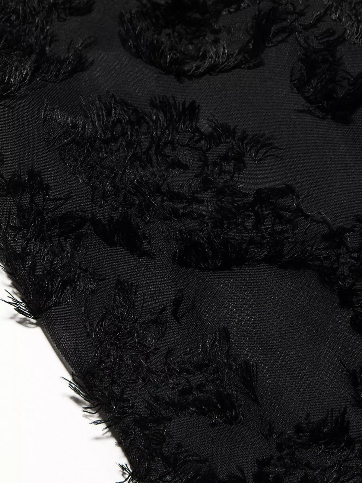 Lace maxi dress three quarter view