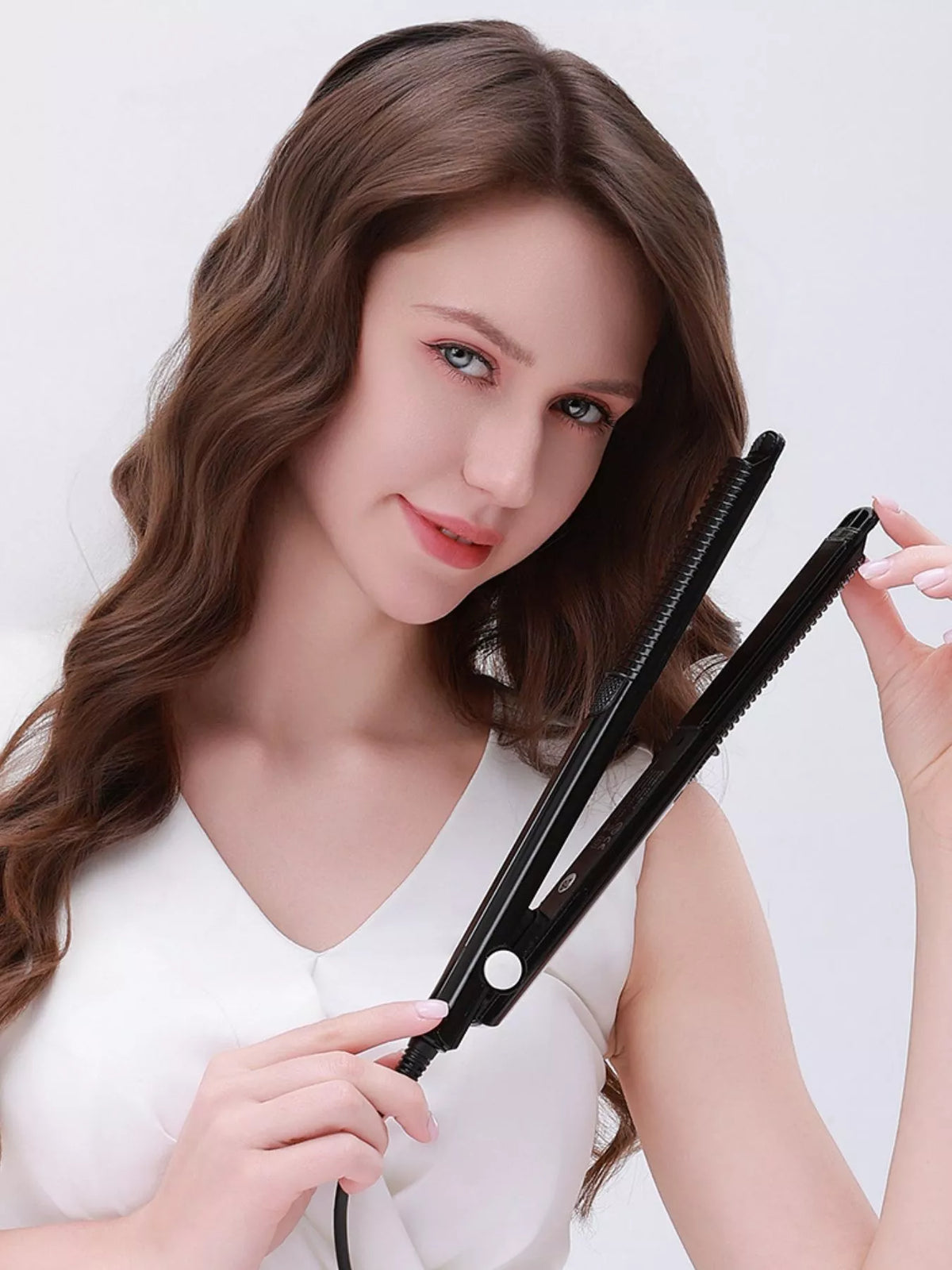 2 in 1 styler heated plates view
